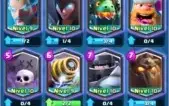 Clash Royale, 16 lendárias, 220 Mil de Ouro, Desafiante 1.