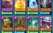 Clash Royale, 16 lendárias, 220 Mil de Ouro, Desafiante 1.