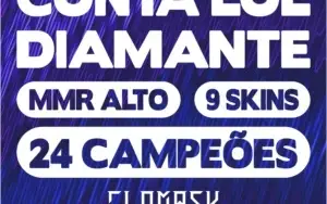 CONTA LOL BARATA COM MMR ALTO