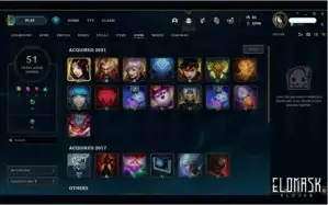 CONTA LOL BARATA COM MMR ALTO