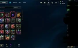 Conta lol com 9 gemas e 2 skin míticas