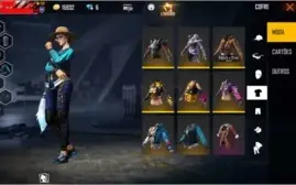 Conta de Free Fire com kit angelical