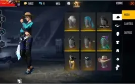 Conta de Free Fire com kit angelical