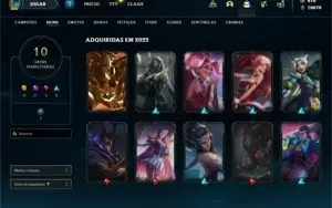 CONTA LOL - GOLD 1