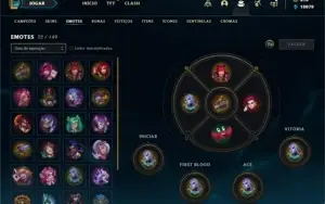 CONTA LOL - GOLD 1