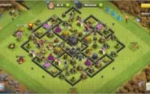 Conta de Clash of Clans cv9 upada recentemente(cv8 full)