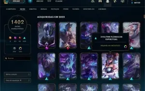 CONTA LOL D1 COM TODAS SKINS PARA VENDER RAPIDO!