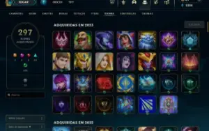 Conta de League of Legends | Todos os Campeões, 280 Skins