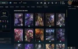 Conta League of Legends Platina 1