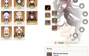 CONTA GENSHIN AR58 ⭐ 13 LENDÁRIOS⭐4 ARMAS DE ASSINATURA