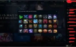 CONTA LOL GOLD TODOS OS CHAMPIONS VARIAS SKINS