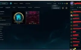 CONTA LOL GOLD TODOS OS CHAMPIONS VARIAS SKINS
