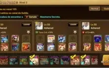 C> early game pve auto, raid solo as vezes falha