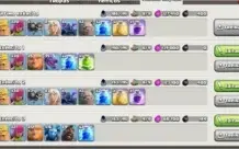 CLASH OF CLANS CONTA quase FULL CV11 TOP