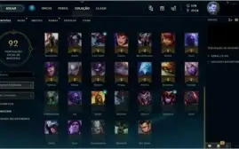 Vendo conta de LoL Platina 5