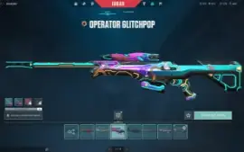 Conta valorant várias Skins(2000 gastos)..