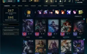Ferro 1 com 80 Champs e 72 Skins( MAIN ADC )