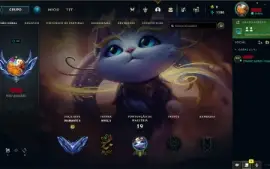 Conta Diamante 2 - MMR Mestre/GM 72% de wr / +44 -16 pdl