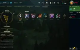 Conta Diamante 2 - MMR Mestre/GM 72% de wr / +44 -16 pdl