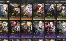 [Alchemy Stars] ✨Starter✨ Kanna, Gronru, Pact, Areia, Louise