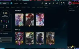 Conta LOL lv233 199Skins