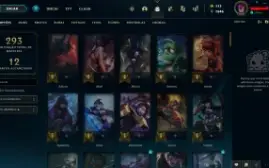 Conta de LoL nível 147, com 61 skins