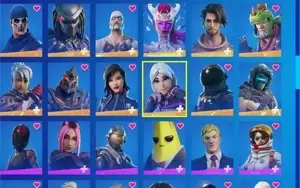Vendo conta de Fortnite com mais de 162 skins.