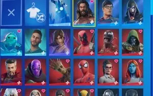 Vendo conta de Fortnite com mais de 162 skins.