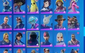 Vendo conta de Fortnite com mais de 162 skins.