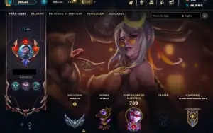 Conta season 3, perfeita para ser main(skins de colecionador