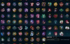 Conta LOL League of Legends Platina com 4238 RP e 95 skins