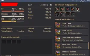 Hashashin Lvl 65 706 GS / Server SA com e-mail incluso