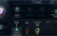 Smurf Lol Platina 1 mmr Diamante Ganhando 21/20 Perdendo 12