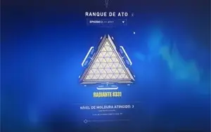 Conta Valorant já foi top 100
