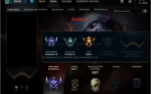 VENDO CONTA LOL - DIAMANTE 3