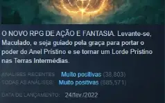 Elden Ring Online Steam Presente Oferta