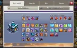 CLASH OF CLANS CV 13  barato!!