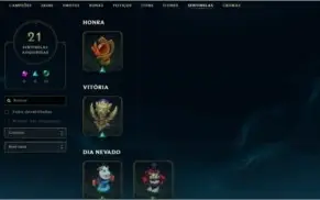 Conta Nível 73 - Borda Platina 3 - Único Dono