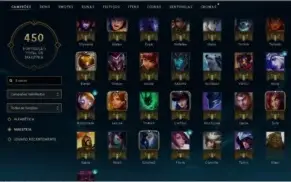 Conta league of legends diamante