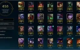 Conta league of legends diamante