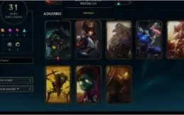 Conta league of legends diamante