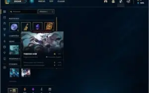 Conta bronze 1 com 2 skins e 22 champs