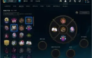Conta LOL Diamante 3 perfeita pra subir