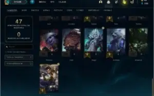 Conta LOL Diamante 3 perfeita pra subir