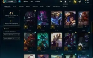 Conta LOL Diamante 3 perfeita pra subir