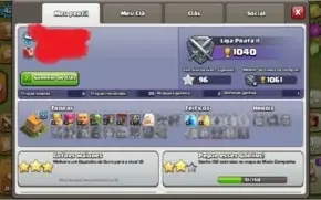 Clash of clans cv6 com mudança de nome