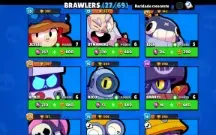 Conta Brawl Stars, 8332 Trofeús, 27 Brawlers