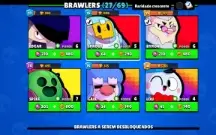 Conta Brawl Stars, 8332 Trofeús, 27 Brawlers