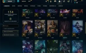 Ferro 2 com 45 Champs e 13 Skins ( Mais de 10 Jogos )