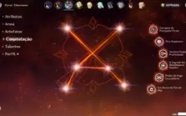 Raiden C1+Espinha Celestial+Kujou Sara c6+Chevreuse C6+75 RE
